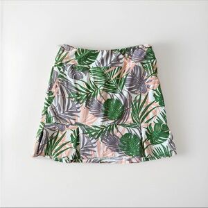 Katherine Way Women’s tropical Skort Golf Pickleball Tennis Skirt M Activewear